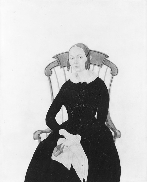 Lady Seated in a Boston Rocker by Jane Anthony Davis